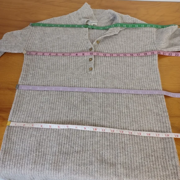 Treasure And Bond Polo Sweater Dress Size XXS Women Preppy Long Sleeve Stretch - Picture 10 of 13